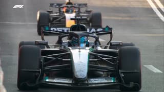 F1 Azerbaijan Grand Prix Race Results: Russell Narrowly Beats Verstappen After Chaotic 51 Laps