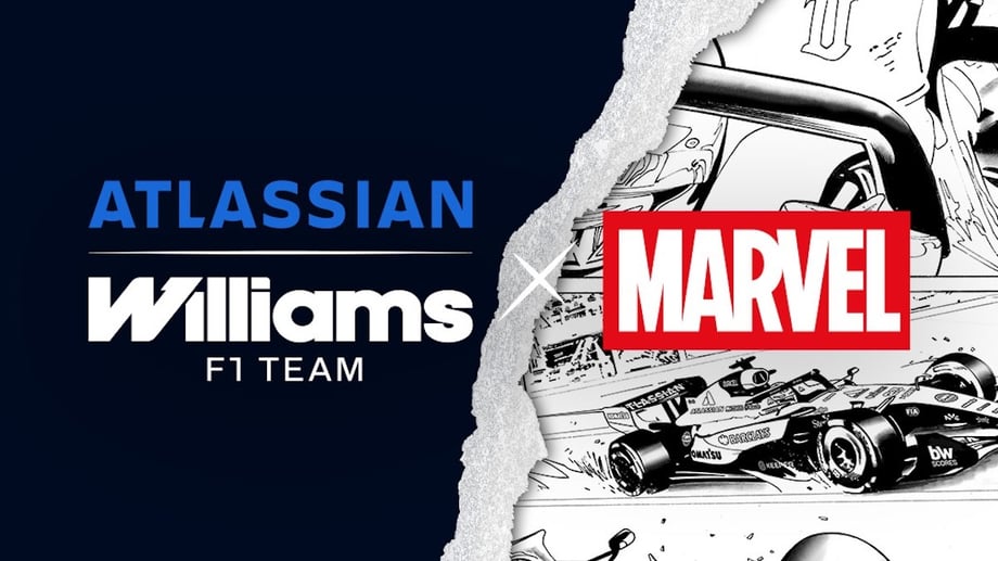 Atlassian Williams F1 Team Reveals Marvel Comics Team-Up Featuring Iron Man And Doctor Doom